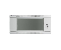 LANBERG Szafa instalacyjna wisząca 19'' 4U 600X600mm szara (drzwi szklane) WF01-6604-10S - 455387 - zdjęcie 2